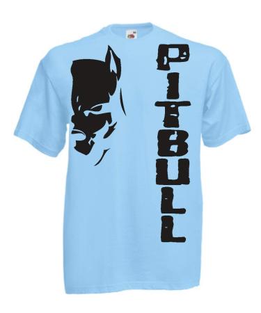 Generico t-Shirt Pitbull Fight Dog Kickboxing Boxing Gift Idea 12 Colors also for Children L Heavenly