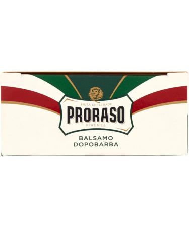 Proraso Aftershave Balm Green 100 ml - Soothing & Refreshing | International Shipping Available - Buy Online on GoSupps.com