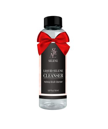 SELENE Liquid Cleanser - Premium Makeup Brush Cleaner Solution - Ideal for All Brushes - 5.07 fl oz - International Shipping Available - Buy Online on GoSupps.com