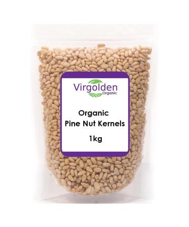 Organic Pine Nut Kernels 1kg by Virgolden Organic