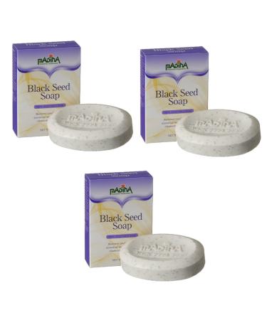 3 Pack - Blackseed Soap With Shea Butter 3.5 Ounce (Pack of 3)