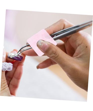 Mikinona 2 Boxes Nail Wipes Gel Nail Polish Cleaning Wipes Travel Wipes Travel Nail Polish Remover Gel Nail Remover Polish Remover Pads Glue Wipes Dip Polish Remover Nail Pads Cotton 4.80X4.80X0.10CM Pink - Buy Online on GoSupps.com