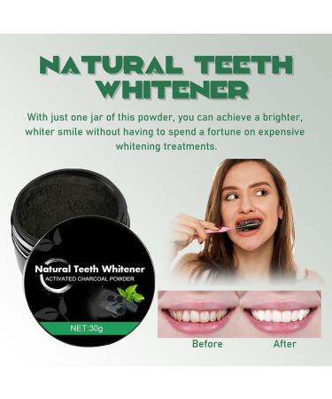 Cleopatra's Natural Teeth Whitening Powder - 30g Stain Remover & Toothpaste Alternative (5 PCS) | Effective & Safe for All Smiles - Buy Online on GoSupps.com