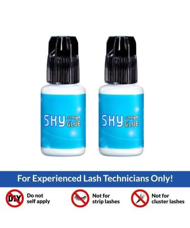 Sky Glue D 5ml - Professional Powerful Black Eyelash Extension Adhesive | 1-2s Fast Drying | 4-6 Weeks Lasting | TUBeauty - Buy Online on GoSupps.com