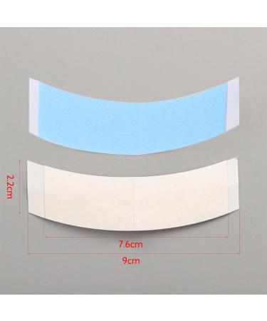 pintoc 360Pc/Lot Blue Fixed Wig Double Sided Tape Hair System Adhesive Extended Wig Strip Waterproof for Toupee Lace Film - Buy Online on GoSupps.com