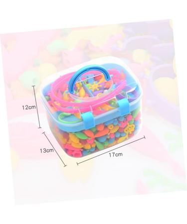 HEMOTON 1 Box Necklace Jewelry Little Girl Necklace Childrens Toy Pop Beads Toys Toys Jewelry Making Kit Toys DIY Necklaces Beads Bracelets Cute Bracelets for - Buy Online on GoSupps.com