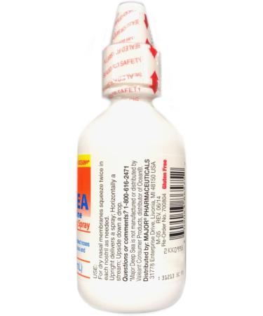 MAJOR Deep Sea Saline Nasal Spray 1.5 oz - Pack of 4 - Buy Online on GoSupps.com