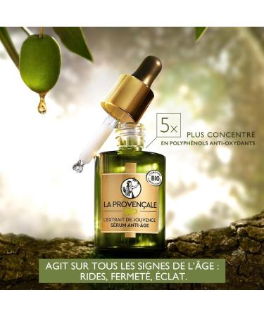 La Proven ale Bio L Extrait de Jouvence Anti-Aging Serum Hyaluronic Acid and Oil For All Skin Types Even the Most Sensitive - 30 ml (Packaging May Vary) - Buy Online on GoSupps.com