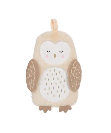 Sass & Belle cover: polyester hot water bottle: rubber brown one size