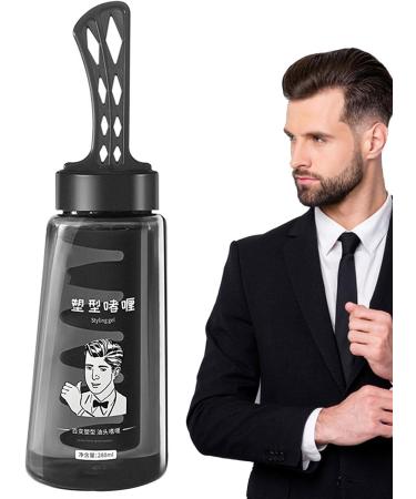 2 Hair Wax Gel with Comb | Mens Hair Styling Gel Tool Lightweight Hair Styling Gel Long Lasting Hair Wax Gel with Dip Comb Men Care Styling Wax Solution 280ml Shzons 2 Pcs Comb Styling Gel 280ml - Buy Online on GoSupps.com