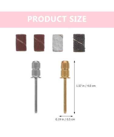 Minkissy Professional Nail Drill Kit - 1 Set Nail Polishing Tapes & Grinding Tools for Perfect Manicure - Buy Online on GoSupps.com
