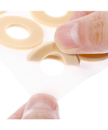 Beavorty 45Pcs Callus Cushions Self Adhesive Callus Cushions Round Foam Padding Oval Shaped Cushion Corn Pads Toe and Foot Protectors for Men Women size 2 - Buy Online on GoSupps.com