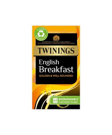 Twinings - Th English Breakfast - lot de 2 bo tes de 50 sachets de th