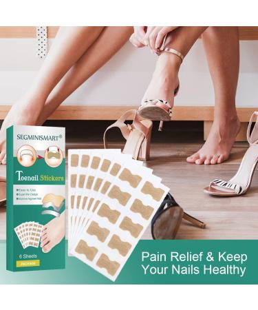 60 Pcs Toenail Correction Patch - Ingrown Toenail Corrector Tools for Perfect Pedicure - Buy Online on GoSupps.com