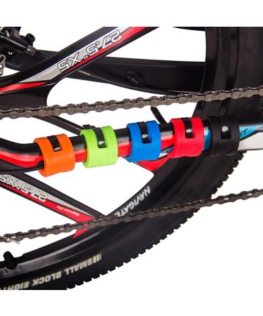 BESPORTBLE 4 Pcs Bike Chainstay Protector - Mountain Road Bike Frame Guard Pad - Buy Online on GoSupps.com