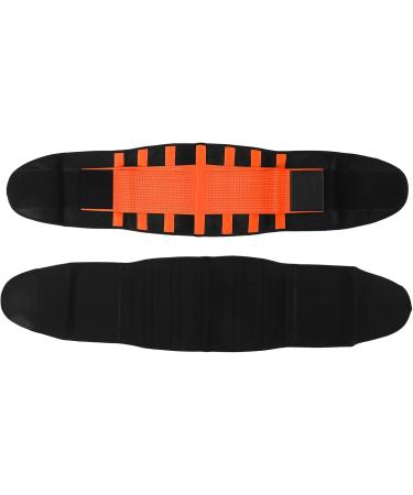 Weikeya Waist Trimmer Belts - Breathable Back Support & Pain Relief - Flexible Velcro Design - Orange - Buy Online on GoSupps.com
