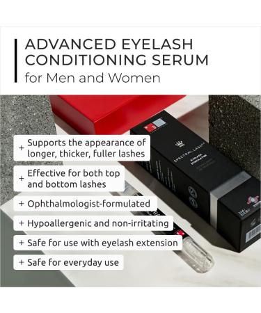 Spectral.LASH Eyelash Growth Serum by DS Laboratories - Promotes Longer Thicker Eyelashes - Paraben and Cruelty Free - Buy Online on GoSupps.com