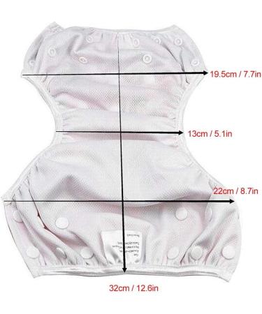 Garosa Swim Diaper Baby Infant Snap Adjustable Waterproof Swimsuit Diaper Reusable Summer Swim Nappy Training Pants for Boys Girls Swimming Lessons Free Size(Tortoise) Diapers and Diapers - Buy Online on GoSupps.com