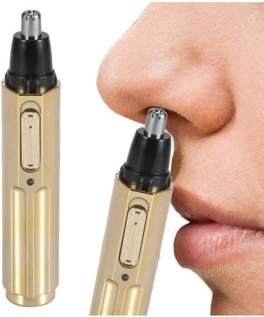 Rechargeable Nose Hair Trimmer for Men & Women - Waterproof Stainless Steel Blade Professional Electric Clipper - Buy Online on GoSupps.com