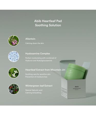Abib Heartleaf Spot Pad Calming Touch 80 Pads - Buy Online on GoSupps.com