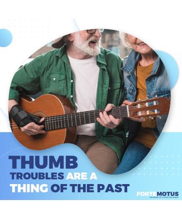 CMC Thumb Brace | Thumb Pain Relief Splint for Tendonitis | Adjustable Support for Men & Women - Buy Online on GoSupps.com