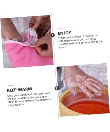 GALPADA Ensemble de Soins Mains et Pieds Spa Taille Unique Hydratant Paraffine Couvre-mains et Pieds pour Soins Professionnels et Usage Domestique Couleur Al atoire - Buy Online on GoSupps.com