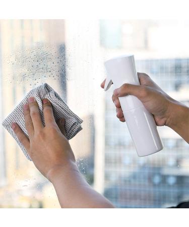 Refillable 200ml Hair Spray Bottle - Fine Mist Ultrafein Continuous Spray for Salon Gardening & Skin Care (White) - Buy Online on GoSupps.com