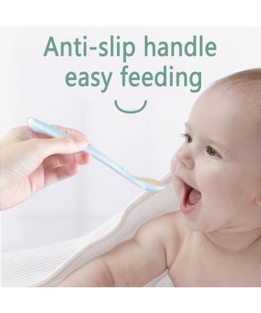 5Pcs Multicolor Silicone Baby Spoons for Infant Weaning & Toddlers - Baby Feeding & Learning Cutlery Set - Buy Online on GoSupps.com