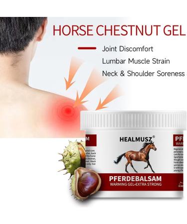 Buy Pferdebalsam Horse Balm Gel - Extra Strength Warming Massage for Joint & Muscle Support | 8.8 oz with Horse Chestnut & Safflower Extract - International Shipping Available - Buy Online on GoSupps.com