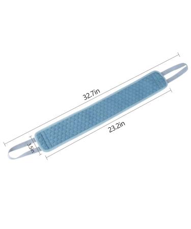 Double-Sided Shower Back Scrubber for Deep Cleansing - Exfoliate and Invigorate Skin - Men and Women - Buy Online on GoSupps.com