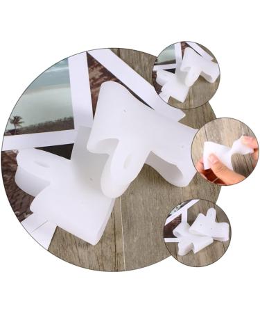 Hemoton Silicone Gel Metatarsalgia Insoles - 3 Pairs Separator Insole Set for Foot Pain Relief - Toe Separator Divider, Bunion Pad, Toe Spreader Cushion - White - Buy Online on GoSupps.com