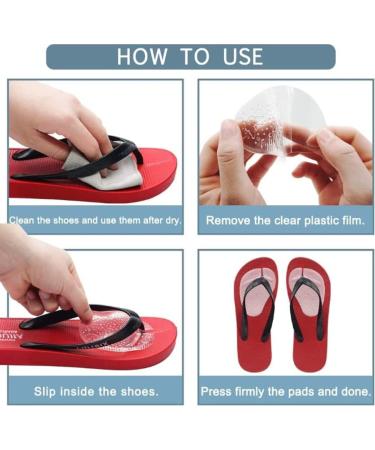3 Pairs Butterfly Silicone Gel Thong Protectors - Toe Protectors for Sandals - Pain Relief Inserts - Non-Slip Cushions - Buy Online on GoSupps.com