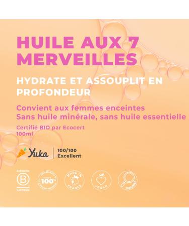 FRUIT ENERGY | Body Oil with 7 Wonders | 7 Vegetable Oils | Certified Organic by ECOCERT | 100ml - Buy Online on GoSupps.com