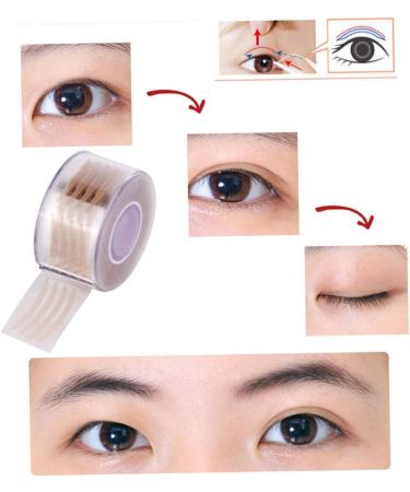 Mipcase 600pcs Makeup Stickers Womens Eyelid Tape Strips Double Eyelid Sticker Makeup Tools Miss - Buy Online on GoSupps.com
