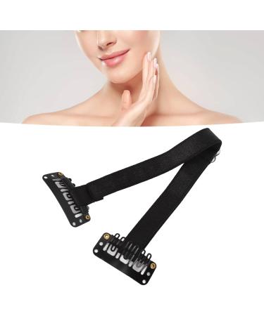 Adjustable 4pcs Facelift Bands | Elastic Facial Lift Belt for Wrinkle Removal | Black Facelift Patch Straps - Buy Online on GoSupps.com