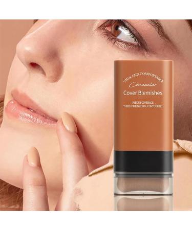 Flawless Eraser Foundation Stick Korea Flawless Eraser Foundation Stick Hydrating Lightweight Foundation Stick with Brush Cosmetics Foundation Stick for Mature Skin Travel Size Makeup (Deep #) Deep 5 g (Pack of 4) - Buy Online on GoSupps.com