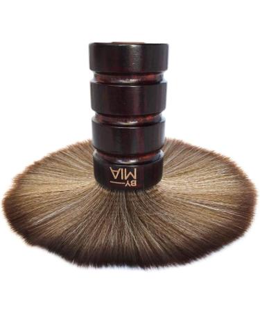 BY MIA Hair Cutting Professional Neck Brush | Natural Fiber Wooden Handle | Barber & Hair Salon Duster Brush (Northwood) - Buy Online on GoSupps.com