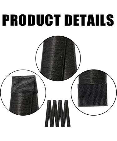 4PCS Hair Bun Maker Bun Makers for Hair Design Hair Donut Bun Maker Twist Bun Shaper for Girls Women Quick And Easy Donut Bun Maker for Kids And Adults(Black) - Buy Online on GoSupps.com