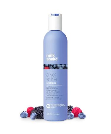 milk_shake Silver Shine Light Purple Shampoo for Blonde Hair - Blonde Toner for Brassy Hair Mixed Berries 10.1 Fl Oz (Pack of 1)