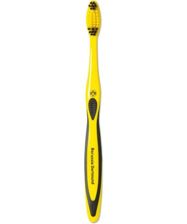 Buy Borussia Dortmund BVB Emblem Toothbrush - Black/Yellow | International Shipping Available - Buy Online on GoSupps.com