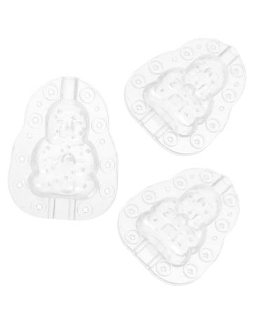 Yardwe 6 Pcs Vegetable Fruit Shaper Novel Shaping Cucumber Watermelon 9x8cmx2pcs Transparentx2pcs
