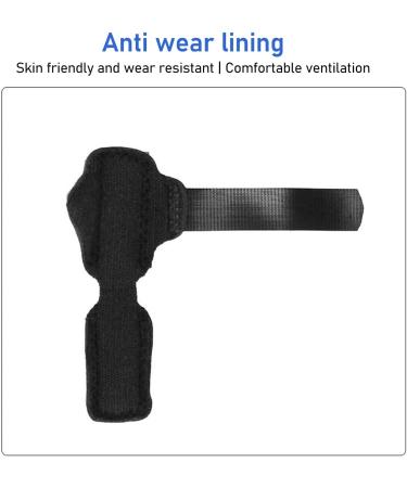 Hammer Toe Straightener & Claw Toe Stabilizer - Black Sponge Composite Fixation for Foot Alignment & Comfort - International Shipping Available - Buy Online on GoSupps.com