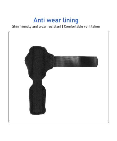Claw Toe Corrector & Straightener Plate - Aluminum Stabilizer for Children & Adults - Black - Buy Online on GoSupps.com