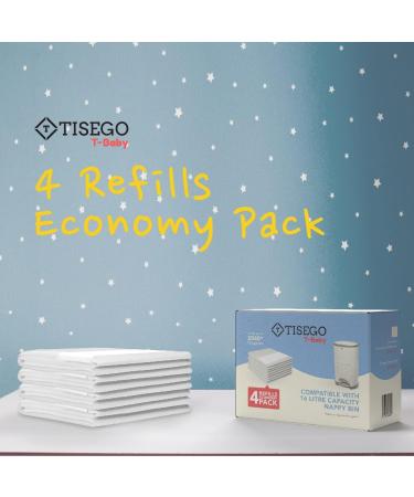 Windel Refill Pack for Korbell 16L & Litter Champ | 4 Pack Disposable Diaper Savings | International Shipping Available - Buy Online on GoSupps.com
