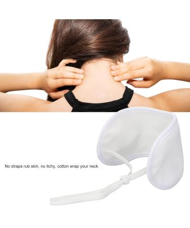 Narrow Right Wing Oil Wrap | White Earolinus Oil Compress | Flexible & Reusable Pain Relief for Thyroid Nodes - Buy Online on GoSupps.com