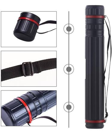 Colcolo Telescoping Document Poster with Shoulder Strap Plastic Adjustable Artwork Holder Box for Scroll Drawings Picture Blueprint - Buy Online on GoSupps.com