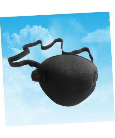 ORFOFE 2pcs Adult Amblypia Patch Single Eye Cover Lazy Eye Patch Eye Patches One Eye Cover Pirate Black - Buy Online on GoSupps.com