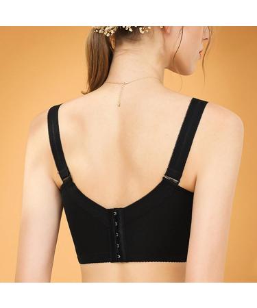 Gdnia Women's Push-Up Mini-Bra - Oversize Soft Lace Network Transparent Wireless Non-Padded Bra - Size 90B Black | International Shipping - Buy Online on GoSupps.com