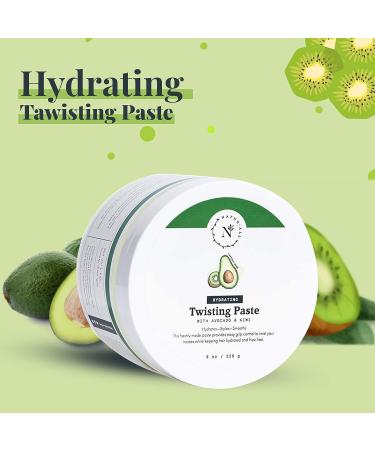NaturAll Avocado & Kiwi Braiding Gel - Sulfate-Free Loc Gel for Dreadlocks - 8 OZ - Buy Online on GoSupps.com