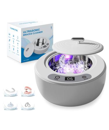Nettoyeur Ultrasonore 49000Hz UV 180ML Pod Dentaire - Nettoyeur ultrasons pour proth ses dentaires goutti res appareils dentaires proth ses bijoux avec minuterie num rique